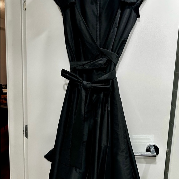 Diane Von Furstenberg Black Midi Dress - Picture 4 of 7